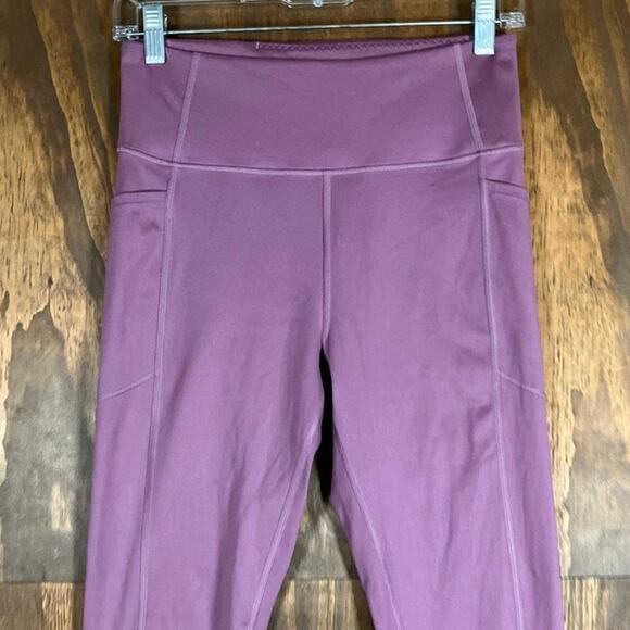 Victoria Secret Womens Pants Purple Incredible Essential Legging Athletic 10 - Picture 2 of 11